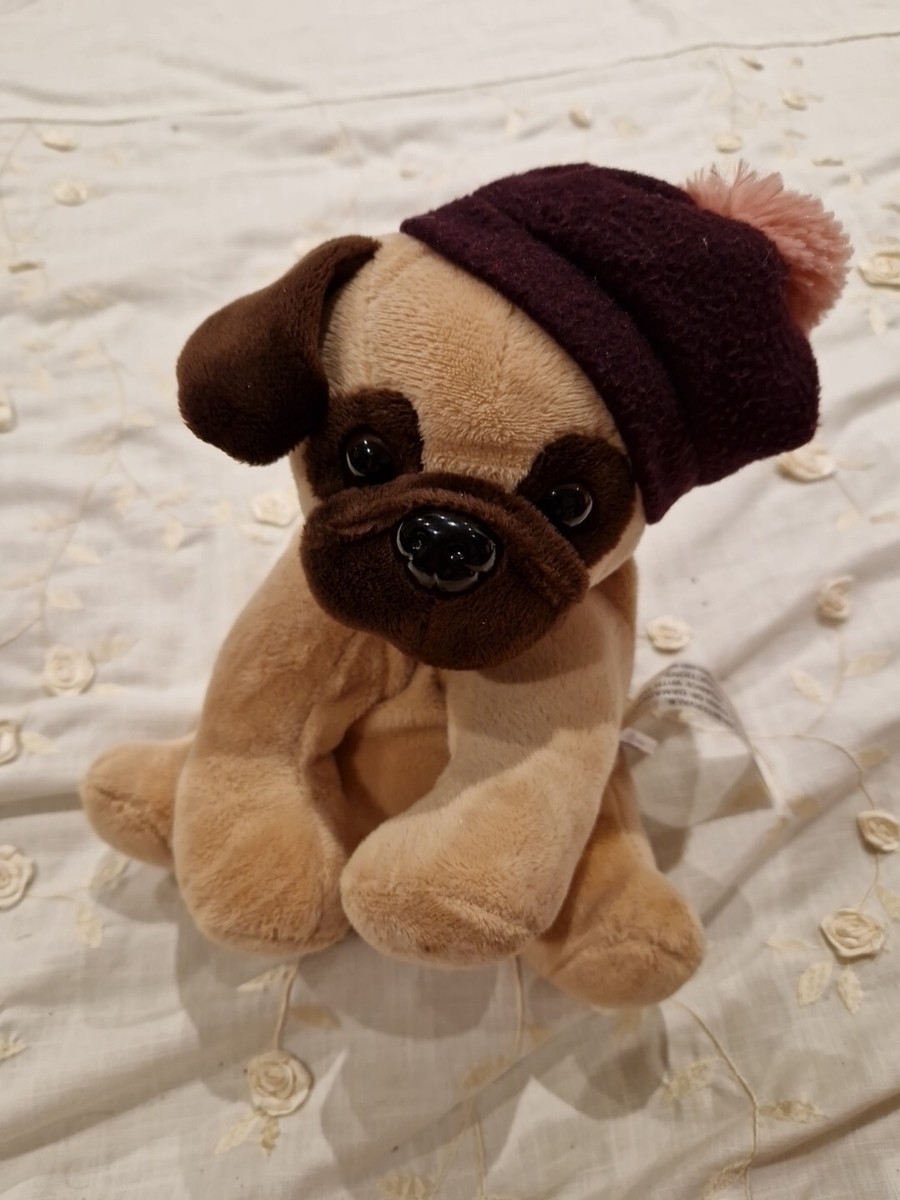Warmies Microwave Heatable Weighted Pug Puppy Dog UK
