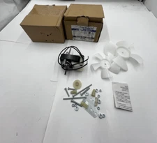 QTY 2 Ventilation Refrigeration C-Frame Motor 5/8",120V, RPM 3000, Amps 0.35