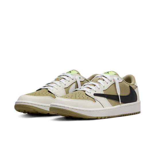 Size 10.5 - Jordan 1 Low Golf x Travis Scott Neutral Olive Size 10.5 - Jordan 1 Low Golf x Travis Scott Neutral Olive