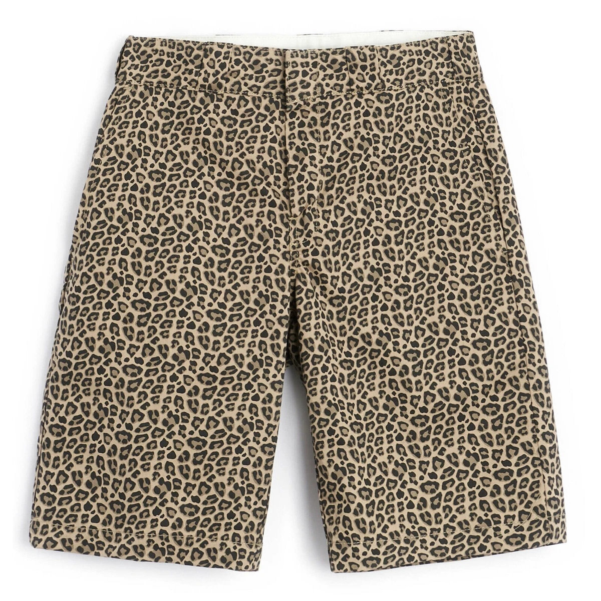 Dickies Silver Firs Shorts Size 30 Leopard Print Slim Fit eBay