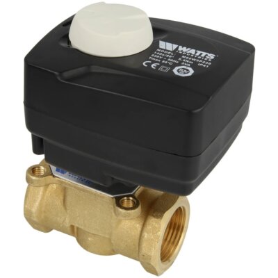 Watts 3-Wege Mischer 3/4'' mit Stellmotor Messing V3GB 20 Kvs 4,0