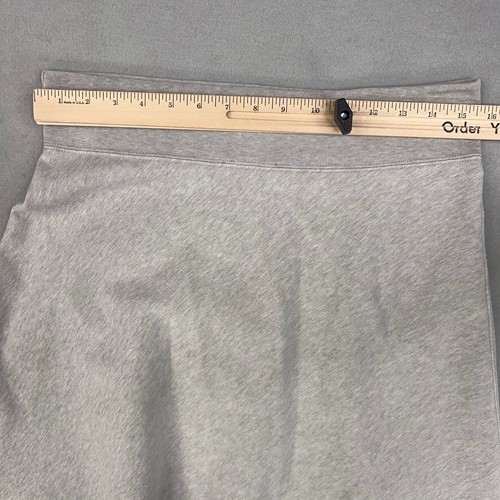 Ralph Lauren Skirt Womens Small Heather Gray Mini Sweat Preppy Athleisure Y2K - Picture 11 of 15