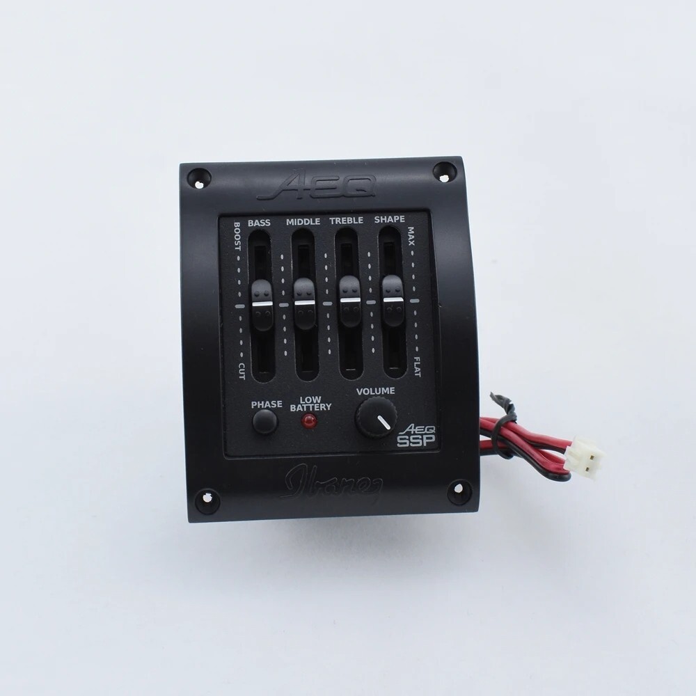 Ibanez AEQ-SSP Acoustic Guitar Preamp EQ Equalizer Pickup