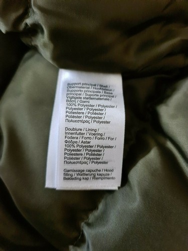 NEW mens LACOSTE DOWN parka jacket waterproof hooded size 58 uk XL RRP £390 - Picture 10 of 11