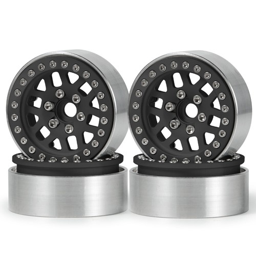 1.9" Metal Beadlock Wheel Rims Hub for 1/10 RC TRX4 AXIAL SCX10 D90 90046 RC Car - Picture 2 of 16