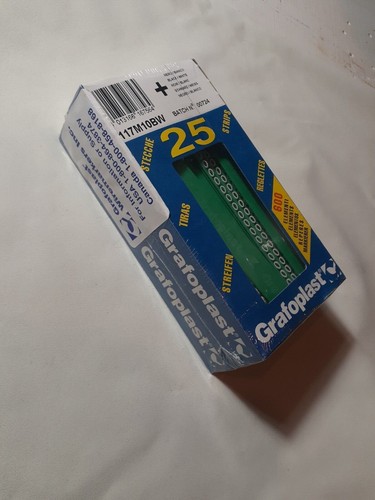 Grafoplast 117M10BW Character "+" 50 Strips NEW IN BOX Wire Markers - Picture 1 of 6