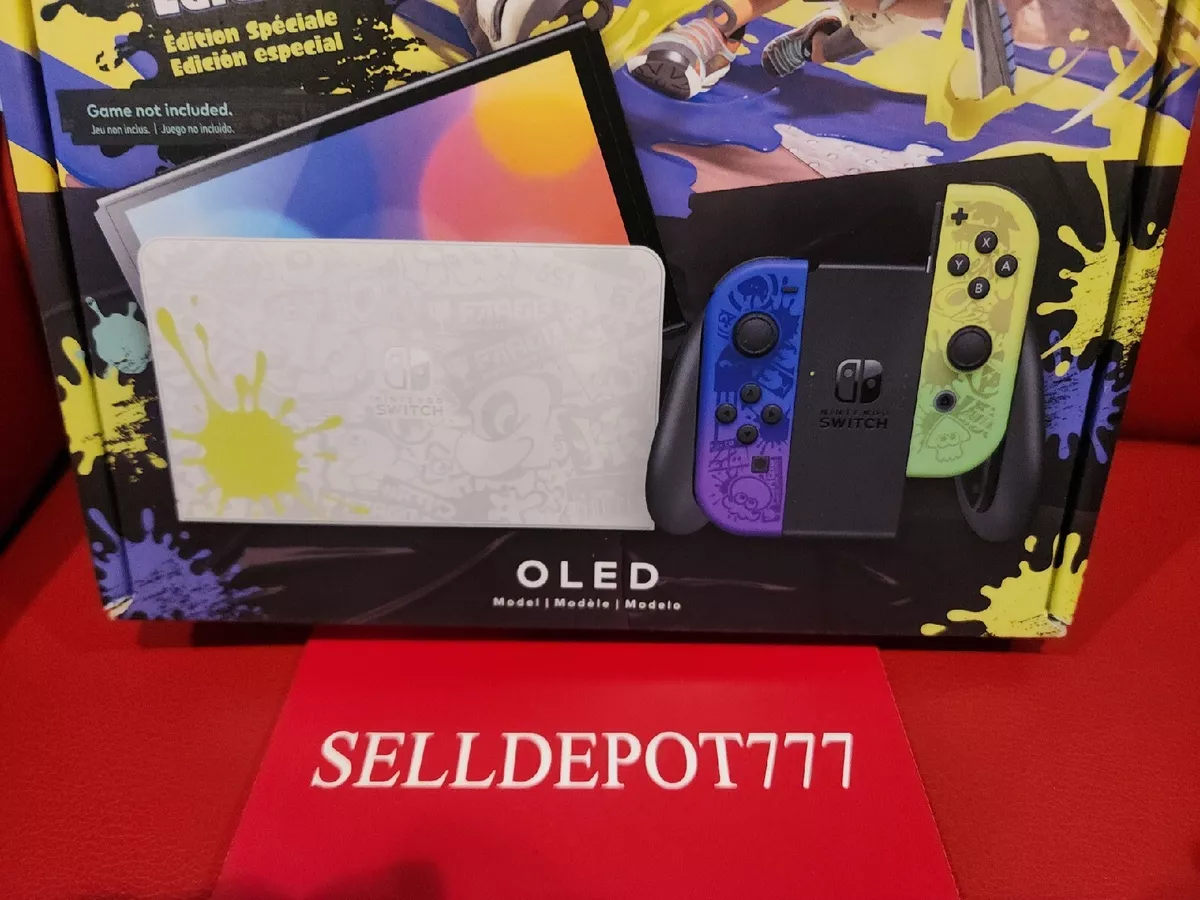 Nintendo Switch OLED Model Splatoon 3 Edition Console BRAND NEW In Stock  45496597337