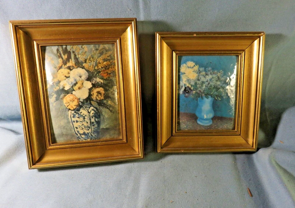 3 tableaux émaillés HELCA martelés à la main"Musique"de Hilaire & décor floral, - Photo 2/4