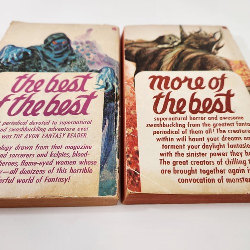 Avon Fantasy Reader #1 and 2 (Avon Books, 1968-69) Lot of 2 Horror Fantasy Books - Picture 9 of 9