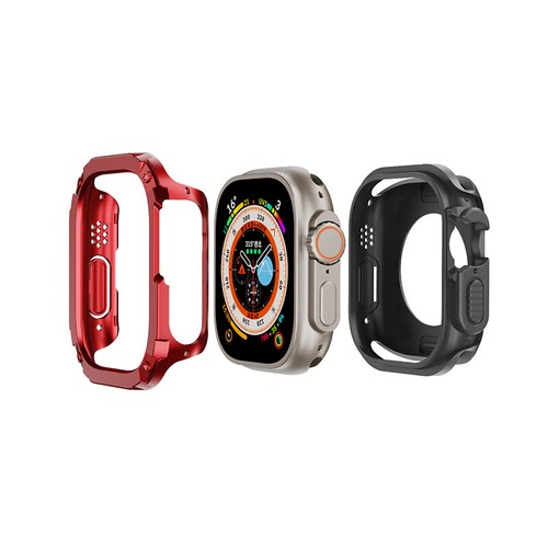 For Apple Watch Ultra 2 3 8 7 6 5 41/49MM TPU Armor Protection Bumper Case Cover - Picture 4 of 20