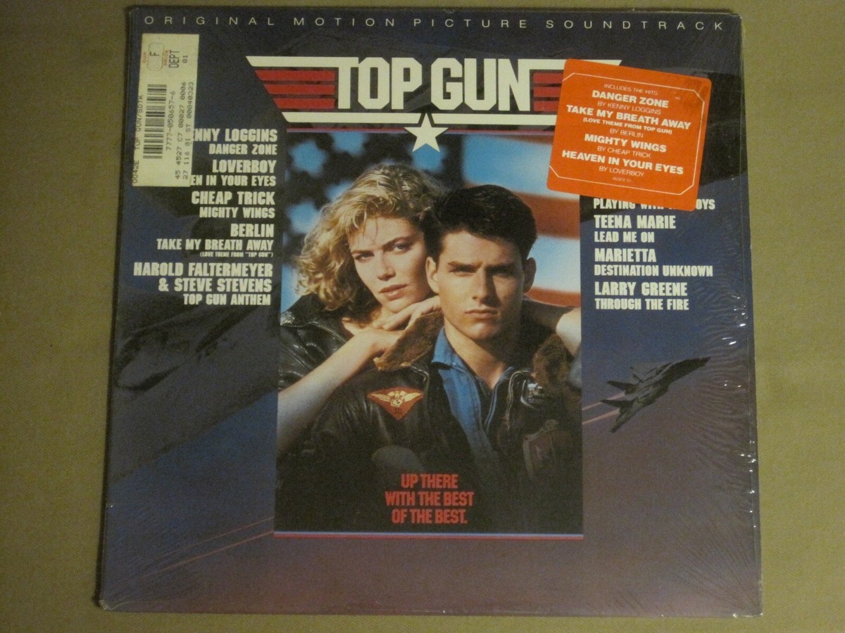 英LP Various Top Gun Original Motion Picture Soundtrack 19439774971 Columbia /00260 TOP GUN Original 1986 Motion Picture Soundtrack LP Columbia