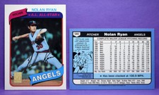 Nolan Ryan California Angels 2001 Topps Baseball THROUGH THE YEARS REPRINT #39