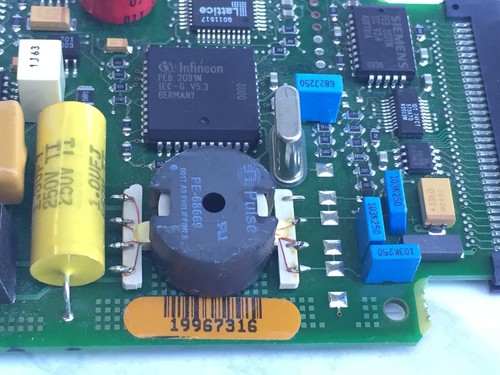 WIC-1B-U - Tarjeta de interfaz original Cisco 1 puerto IDSN BRI U WAN para 3745 3725 3660 - Imagen 7 de 10