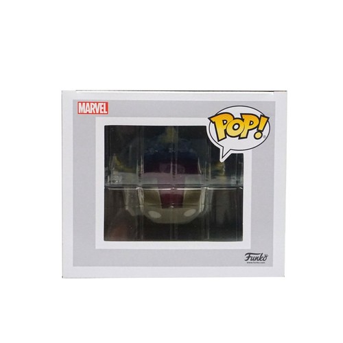 Funko POP! Iron Man with Gantry MK IV Deluxe GITD PX Exclusive #905 6in - Picture 7 of 8