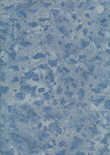 Mini Gelee Rolle 20 x 2,5" Streifen 100 % Baumwolle Batik, Blautöne - Bild 10 von 12