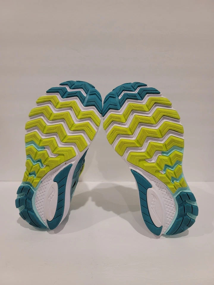 Zapatos para correr Saucony Zealot ISO 2 para mujer verde azulado/limón talla 7 Foto 4 de 4