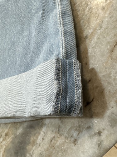 Pantalones de mezclilla para bocadillos, madre cintura alta, puños, solo un mordisco, para mujer talla 24 - Imagen 12 de 16