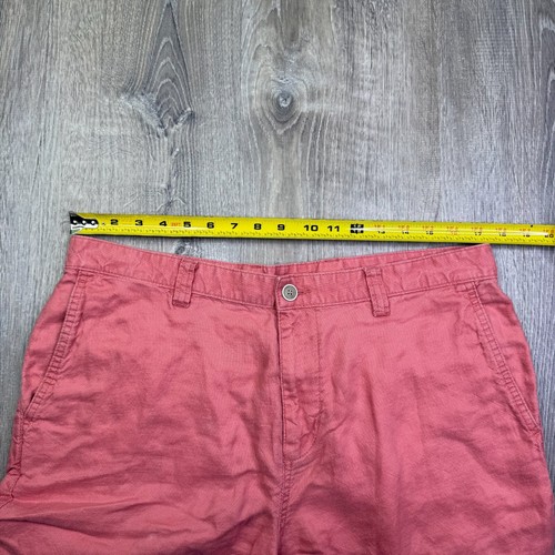 Tommy Bahama Mens Pink & Orange Striped Relexed Chino Shorts Size 36 Lot Of 2 - Picture 8 of 15