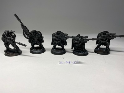 40K Warhammer Space marine Scout Squad with Sniper Rifles NIB Sealed
