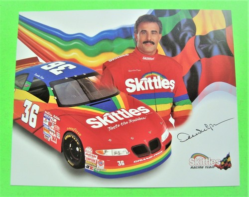 Derrike Cope Nascar 1997 kit de prensa de carreras tarjeta de héroe de datos Pontiac G-PRIX Skittles - Imagen 3 de 7