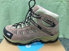New Womens Hi-tec Bandera Mid Wp 24045 Hiking Boot In Taupe/blush Size 10