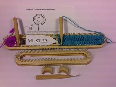 MARKENLOS 62 marcos de punto S ajustable anillo de punto barra de punto tabla de tejer Knitting Loom