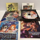 ATLUS Thousand Arms Sony PS1 1999 RPG W/ 3D Card, Soundtrack, Manual, Stickers