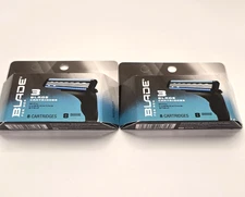 2 Pks Triple Blade Replacement Cartridges (8pk) Blade For Men Fits Sensor Razor
