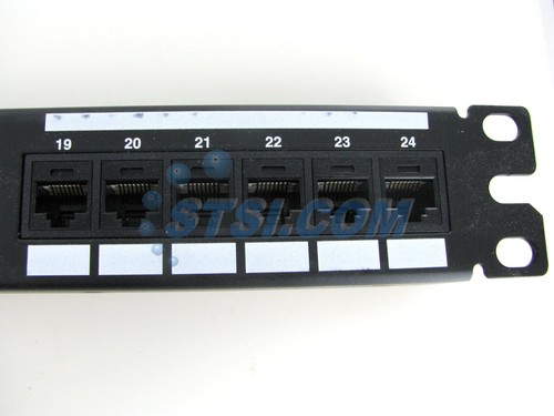 Panduit NetKey 24-Port Cat6 Punchdown Patch Panel NK6PPG24Y ~STSI - Picture 7 of 8