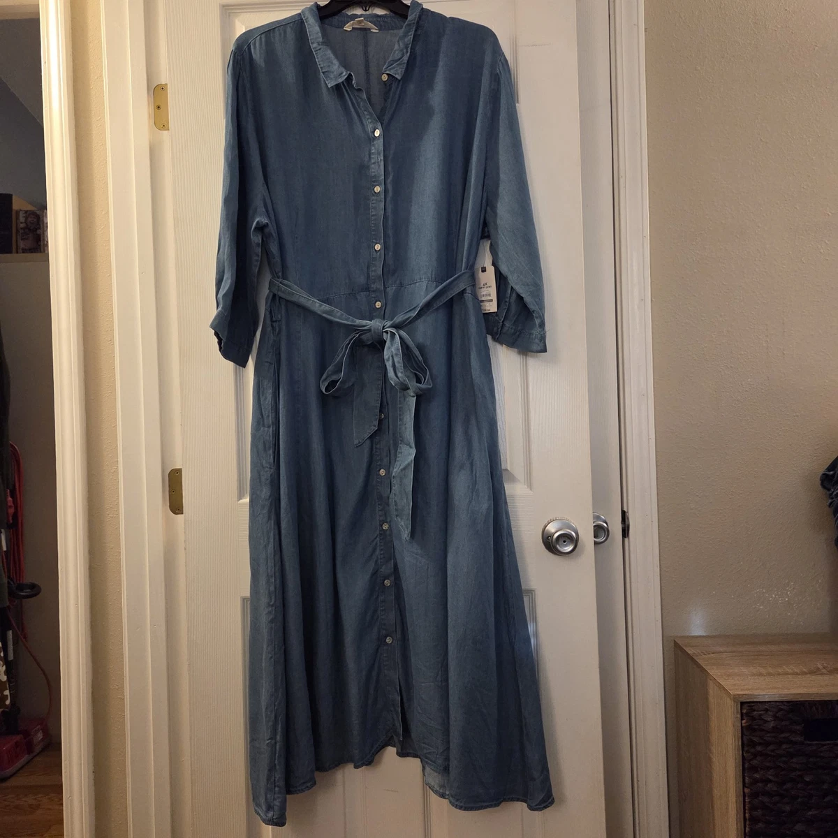 Chambray Shirt Dresses for sale | eBay