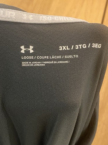 Under Armour Herren Iso-chill Shore Break Camo Hoodie Shirt 3XL blau grau Fisch - Bild 4 von 10