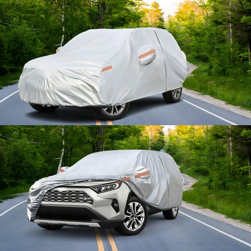 Full SUV Car Cover Waterproof Outdoor Snow Protect For Hyundai Tucson 2022-2024 - Picture 10 of 19