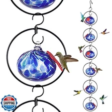 Headak Life Flexible 6 Pack Hummingbird feeders for Outdoors Hang