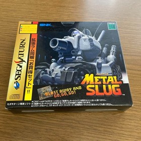 Sega Saturn Metal Slug + RAM Japan SS game Unopened New