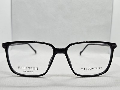 Stepper STS-20135 20135 F920 Black 54-15-140 Eyeglasses Frames Titanium 