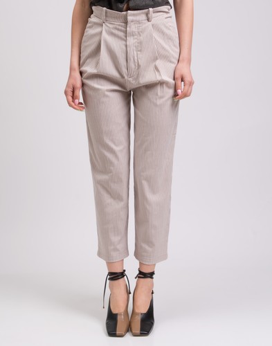Pantalone Haikure prezzo consigliato 115€ W25 a righe plissettato davanti Made in Italy - Foto 3 di 5