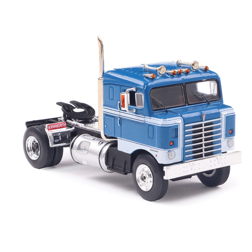 IXO Models 1950 Kenworth Bullnose Blue Semi Truck 1:64 Diecast - Picture 5 of 7