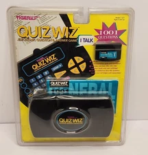 Quiz Wiz Electronic Question & Answer Handheld Game Tiger Electronics 1993 New