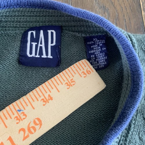 Gap Sweater Men’s Pullover Vintage 90’s XL - Picture 4 of 10