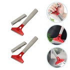 2 Sätze Multifunktionale Reinigung Schaberschneider tragbare Fliesen-saubere