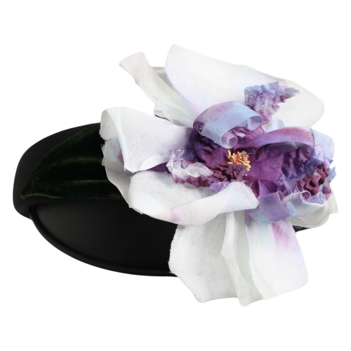 Dolce and Gabbana lavender colored headband Dolce & Gabbana Purple Crystal Diadem Headband Lemons Sicily  main image 2