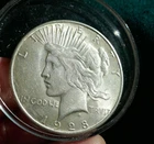 1928 S Silver PEACE  DoLLAR GORGEOUS BRILLIANT UNC 90% SILVER US COIN