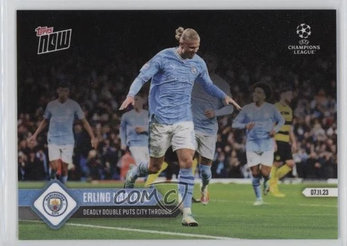 2023-24 Topps Now UEFA Champions League /835 Erling Haaland #059