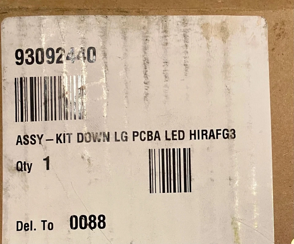 HUBBELL Assembly Kit Down LG PCBA LED HIRAFG3 - Image 2 of 3
