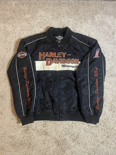 Vintage harley davidson bomber - Gem Vintage harley davidson bomber - Gem