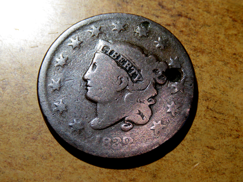 1832 USA Kupfer großer Cent M21