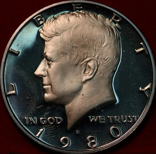 1980-S Kennedy Half Dollar Proof — photo from another recent sale