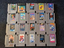 Nintendo NES Games -Lot of 20 - Super Mario 3, Tetris, Dr. Mario, Blaster Master
