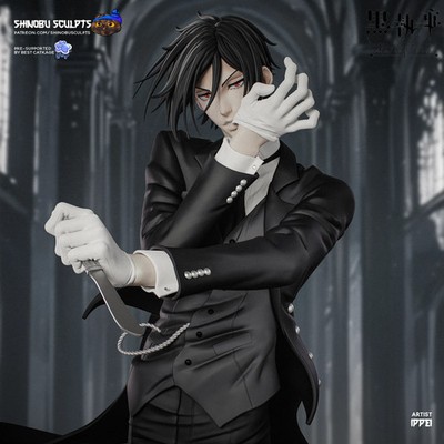 Sebastian Michaelis Kuroshitsuji | 1/8 Resin Figure Kit | Butler Display Model
