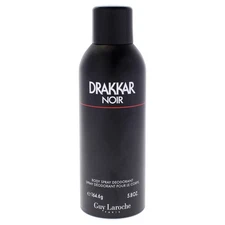 Drakkar Noir by Guy Laroche for Men - 5.8 oz Body Spray